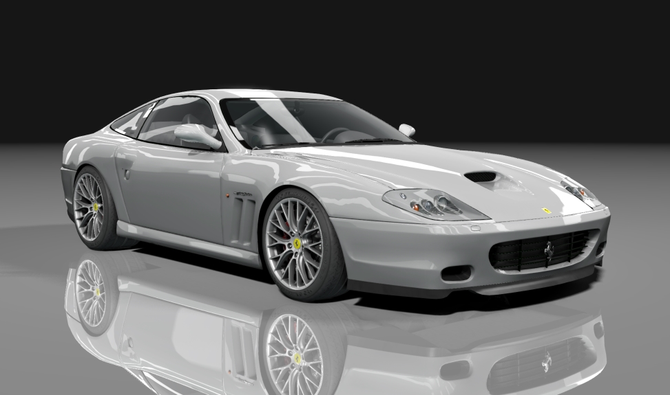 Ferrari 575M Maranello GTC, skin Silver