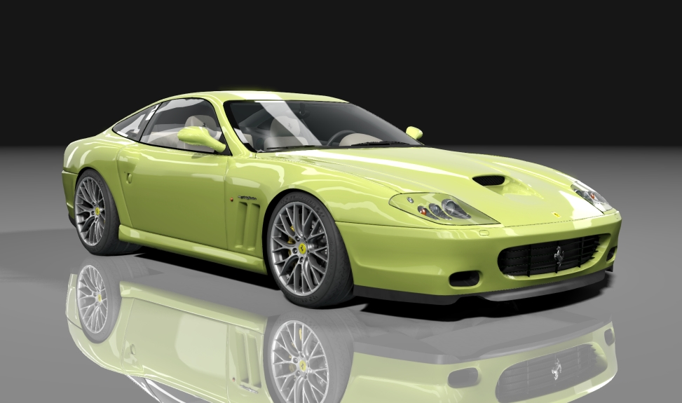 Ferrari 575M Maranello GTC, skin Verde_Mugello