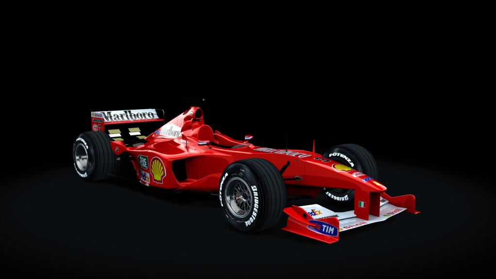 Ferrari F1 2000, skin 03_Schumacher_Montecarlo