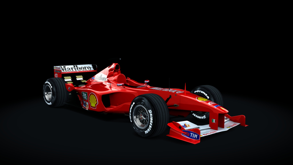 Ferrari F1 2000, skin Luca_Badoer_tester