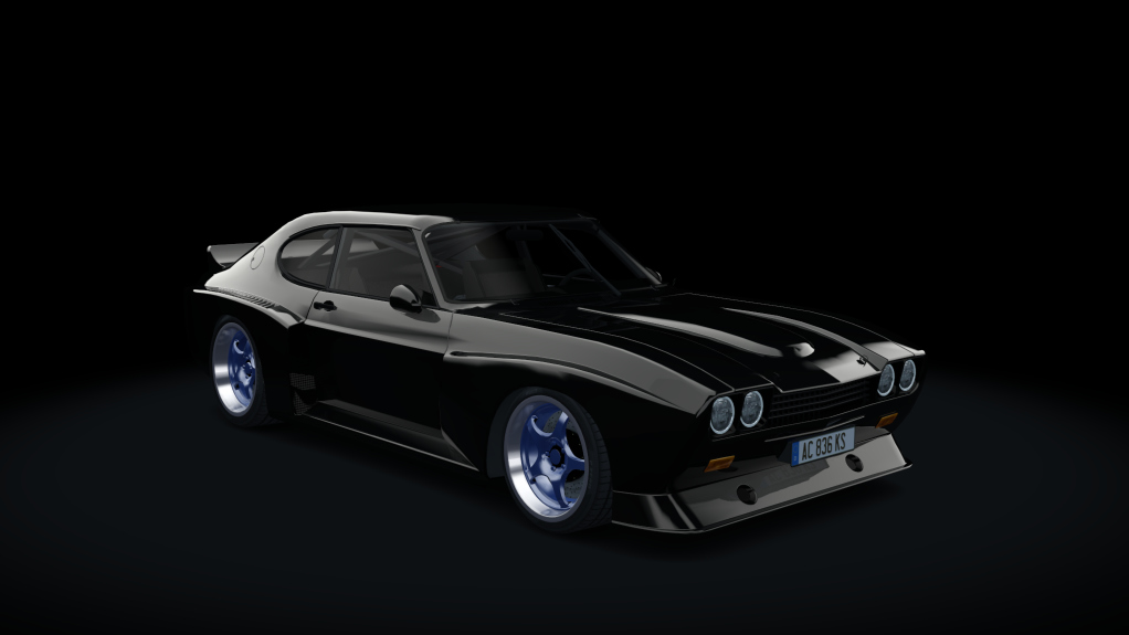 Ford Capri RS3100 Cosworth, skin black