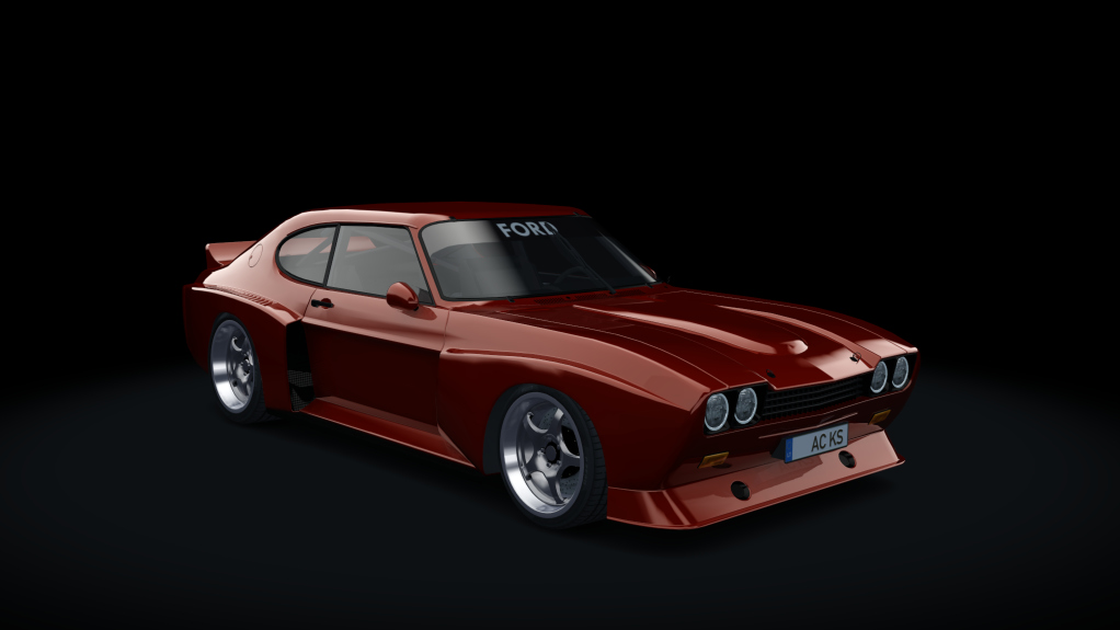 Ford Capri RS3100 Cosworth, skin burnt_orange