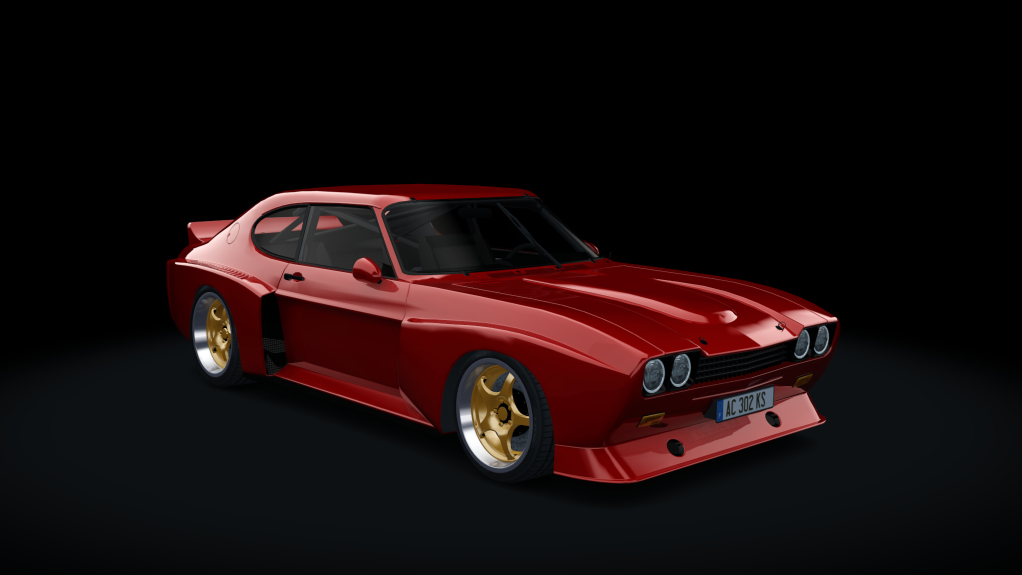 Ford Capri RS3100 Cosworth, skin dark_red