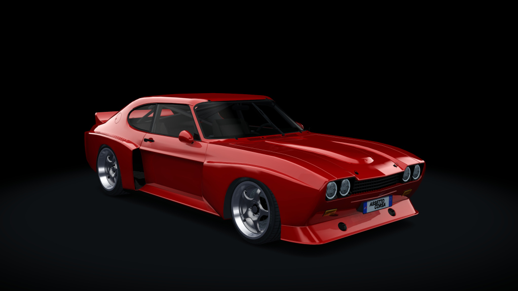 Ford Capri RS3100 Cosworth, skin red