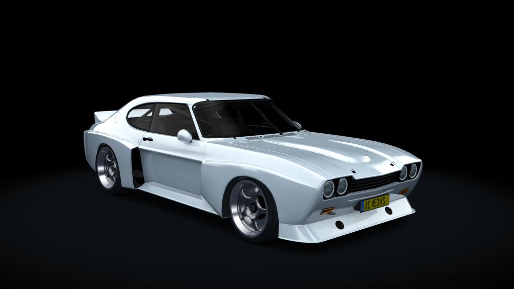 Ford Capri RS3100 Cosworth, skin white