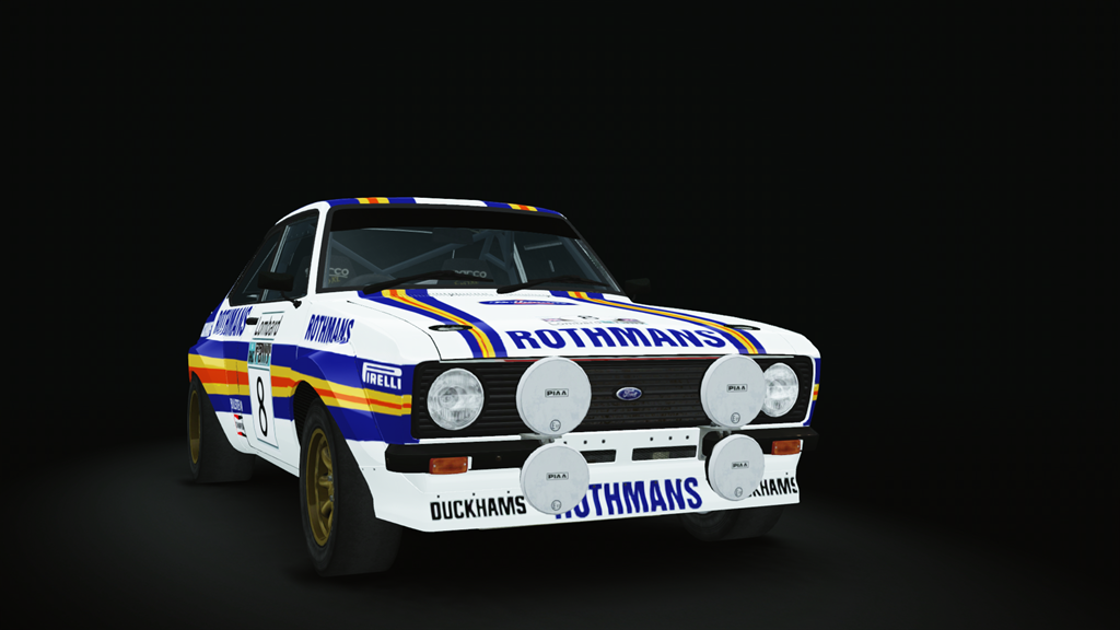 Escort Mark II Group 4 spec, skin Rothmans