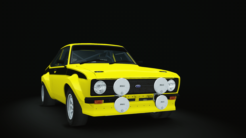 Escort Mark II Group 4 spec, skin Yellow_Blaze