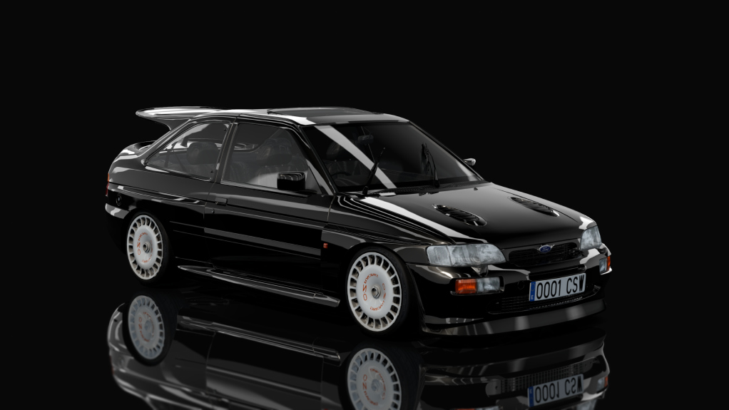 Ford Escort RS Cosworth Stage 2, skin Black