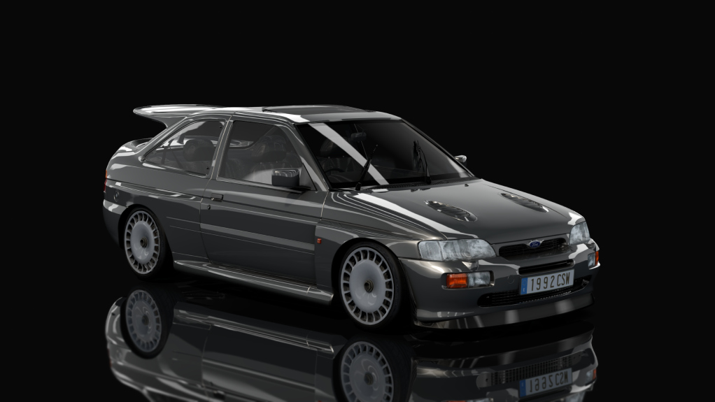 Ford Escort RS Cosworth Stage 2, skin Grey_Dark