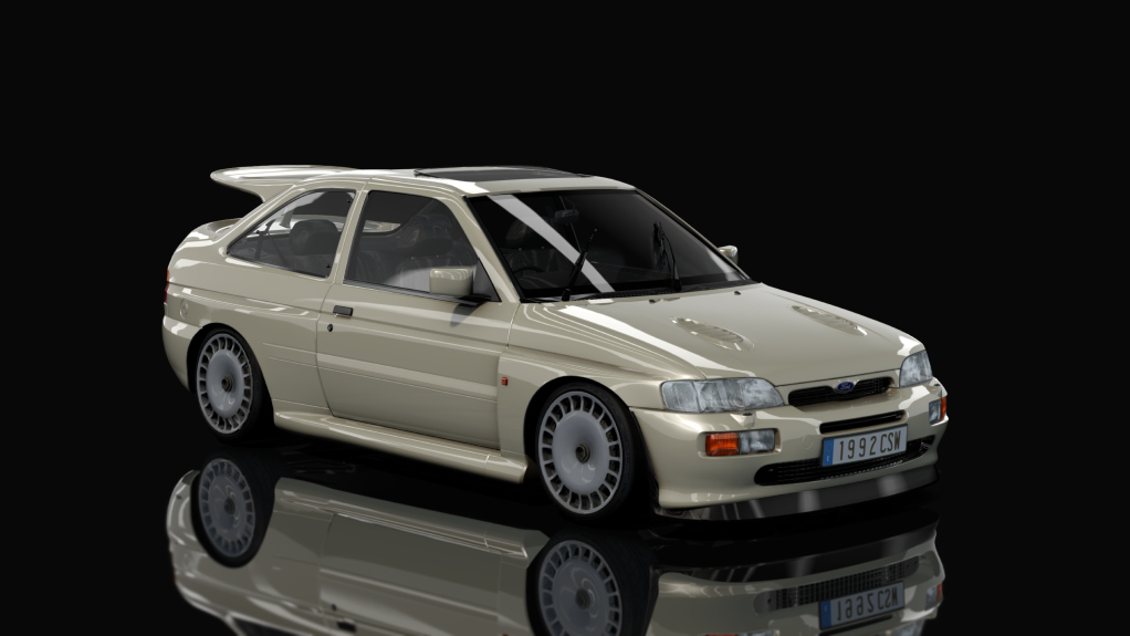 Ford Escort RS Cosworth Stage 2, skin Solar_Sand