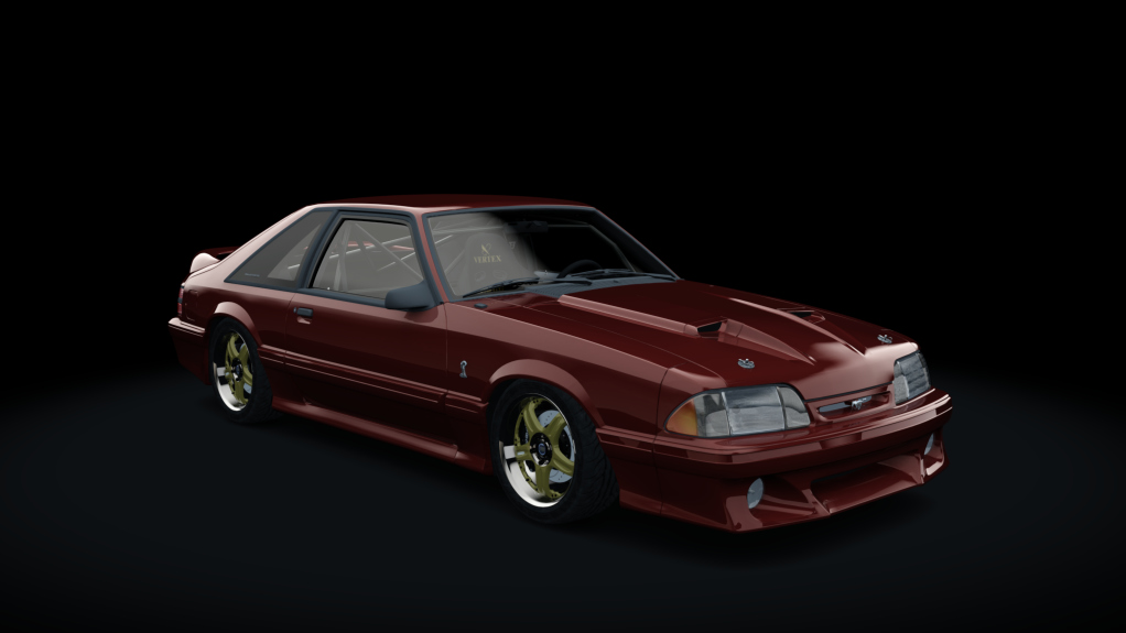 Ford Mustang Foxbody, skin classic_1