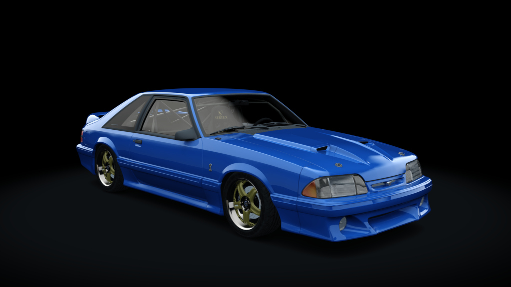 Ford Mustang Foxbody, skin classic_2