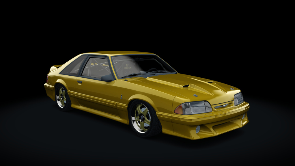 Ford Mustang Foxbody, skin classic_34