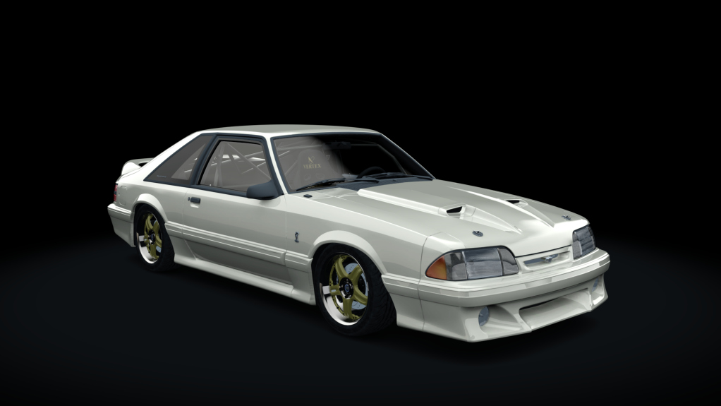 Ford Mustang Foxbody, skin mexico_beige