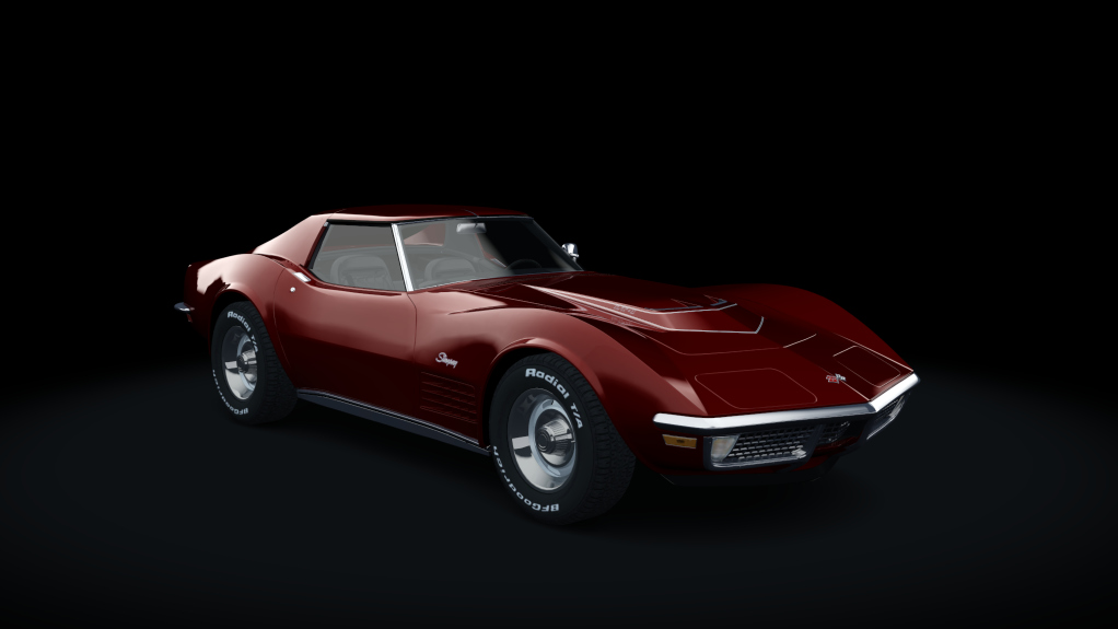 1970  Chevrolet Corvette "Stingray" RPO ZR1, skin 02_marlboro_maroon_poly