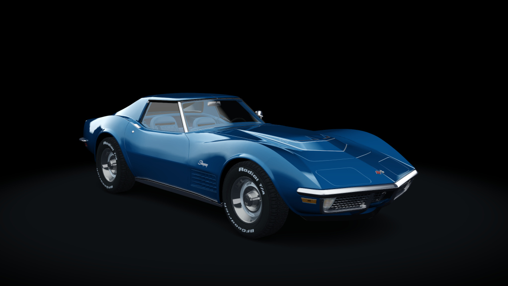 1970  Chevrolet Corvette "Stingray" RPO ZR1, skin 03_mulsanne_blue