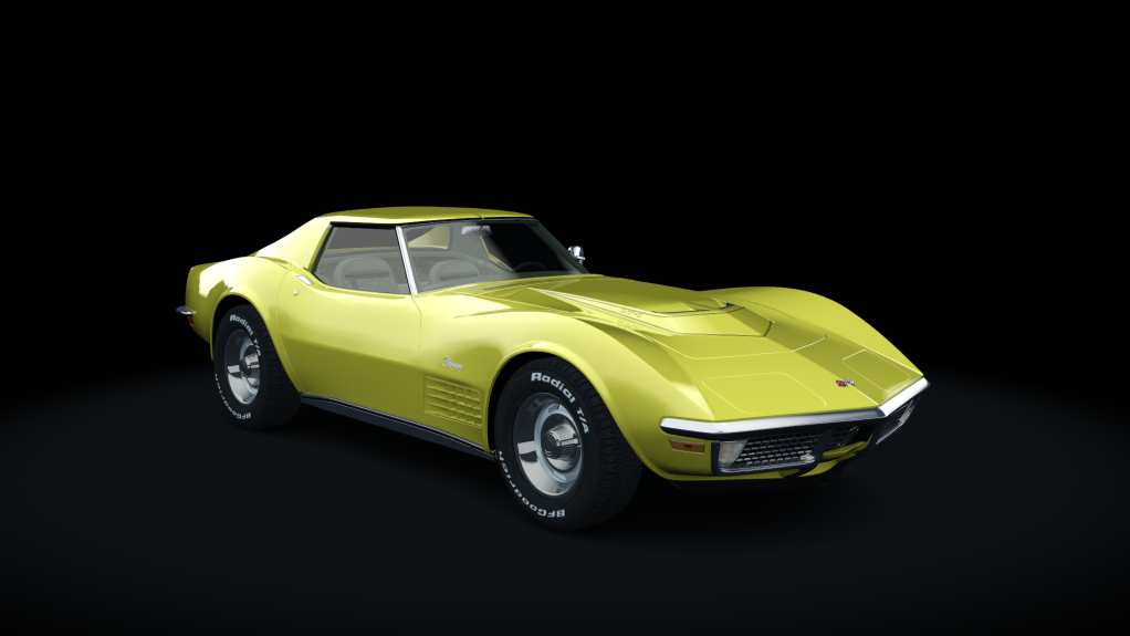 1970  Chevrolet Corvette "Stingray" RPO ZR1, skin 06_daytona_yellow