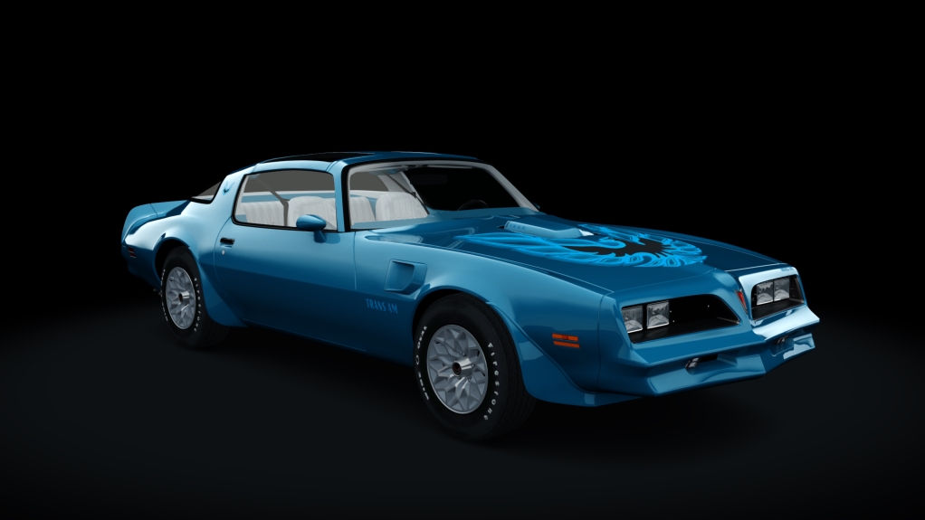 Pontiac Firebird Trans Am T/A 6.6 1977, skin 38_aquamarine