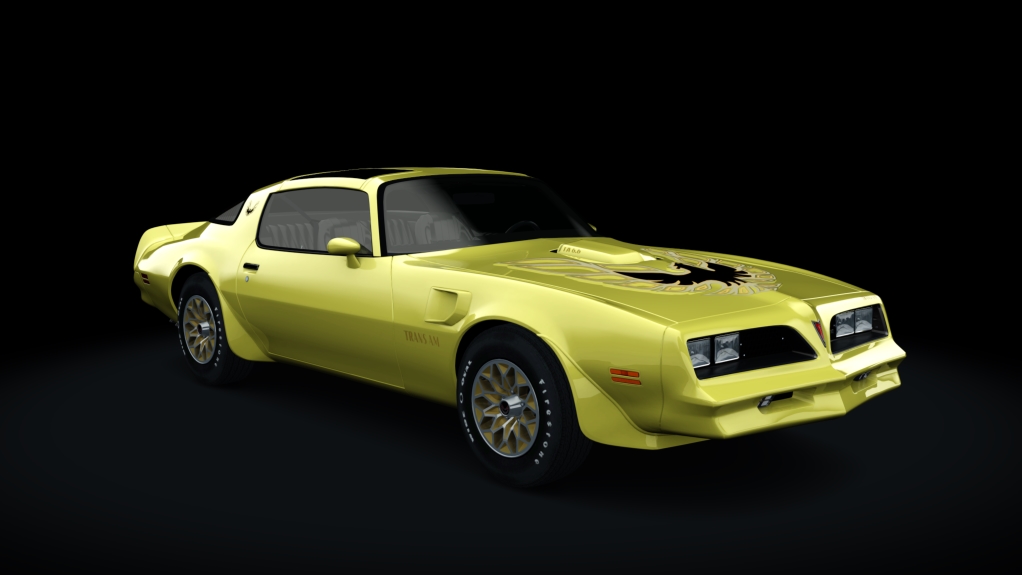 Pontiac Firebird Trans Am T/A 6.6 1977, skin 51_goldenrod_yellow