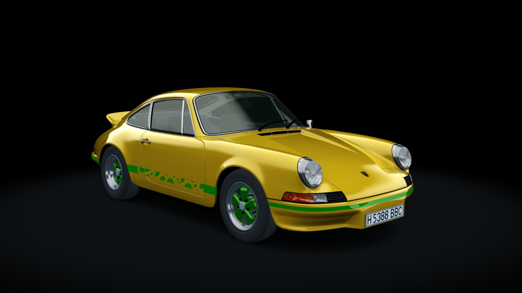 1973 Porsche 911 2.7 RS Sport, skin 114_signalgelb