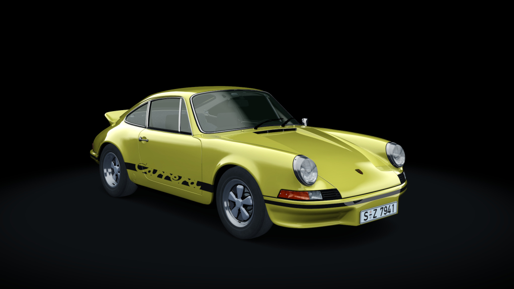 1973 Porsche 911 2.7 RS Sport, skin 117_hellgelb