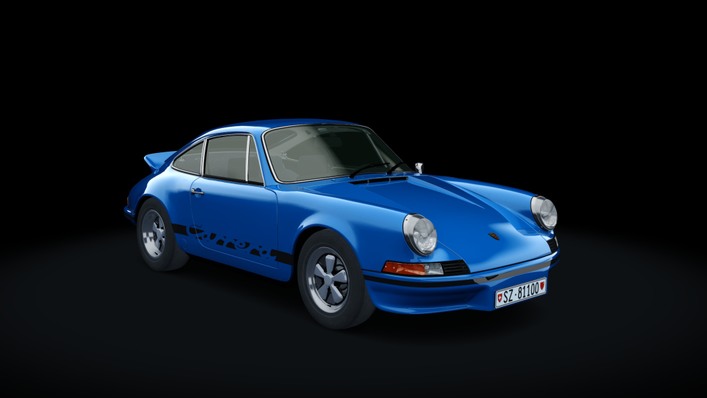 1973 Porsche 911 2.7 RS Sport, skin 328_glasurblau