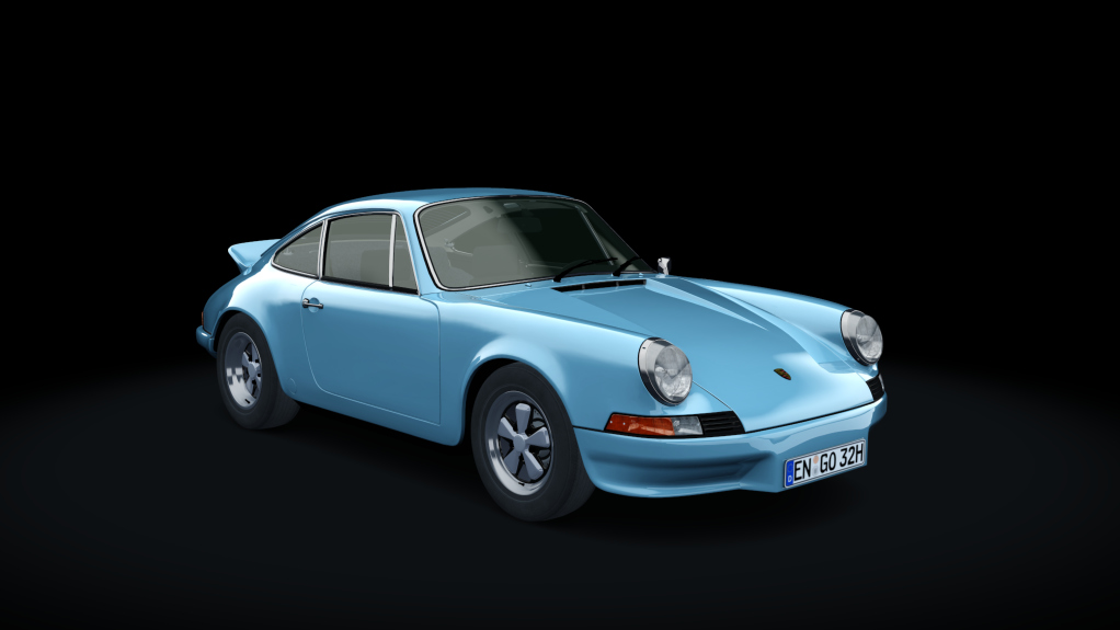 1973 Porsche 911 2.7 RS Sport, skin 328_gulfblau