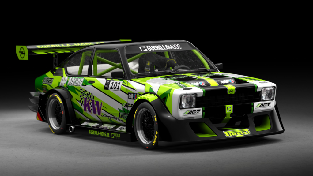 Opel_Kadett_Blasl, skin guerilla_green