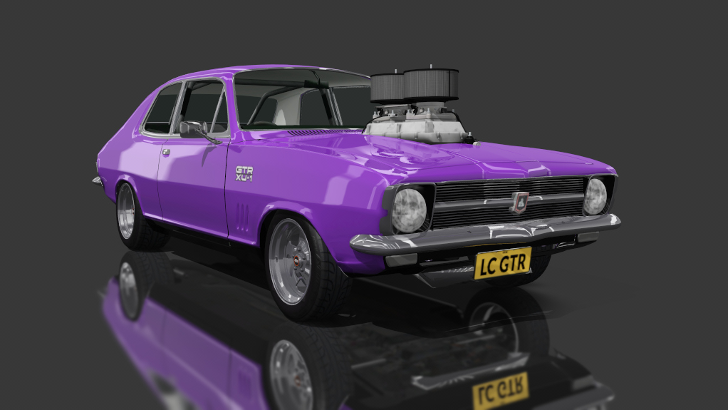 Holden Torana LC GTR XU1 tuned, skin Bright Purple