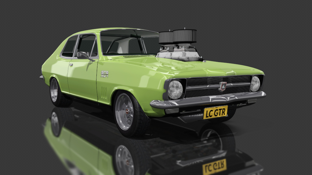 Holden Torana LC GTR XU1 tuned, skin Lime Green