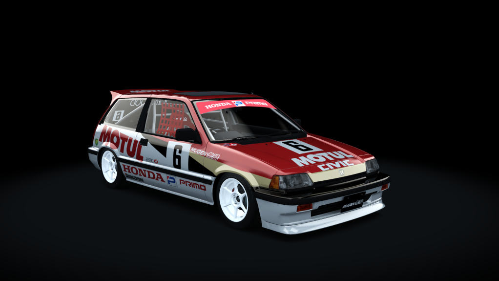 Honda Civic kanjo Hellspec, skin Motul