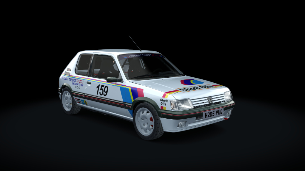 Peugeot 205 GTI gr A, skin 2