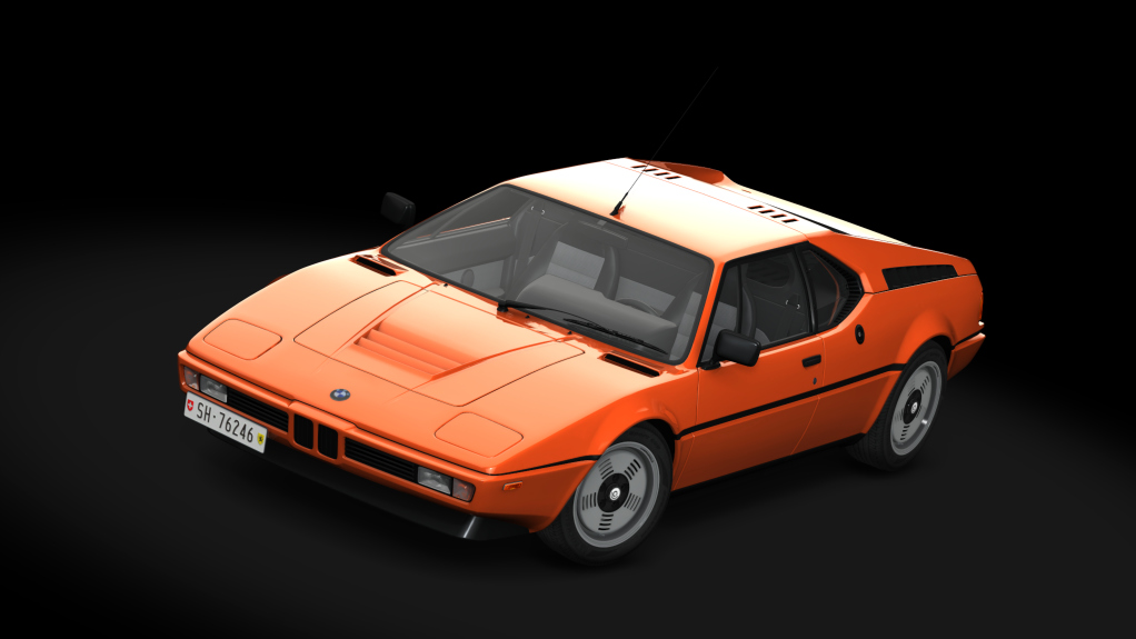 BMW E26 M1 '79, skin Inka_Orange