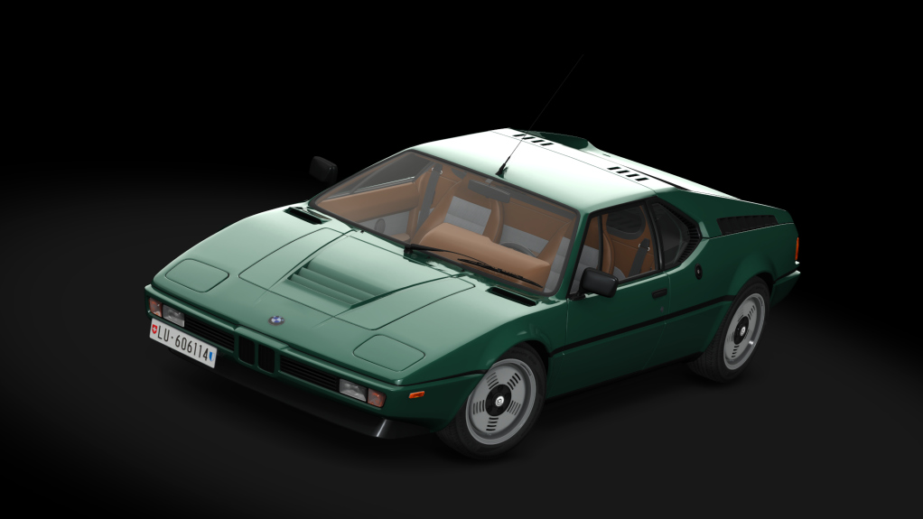 BMW E26 M1 '79, skin Jade_Green