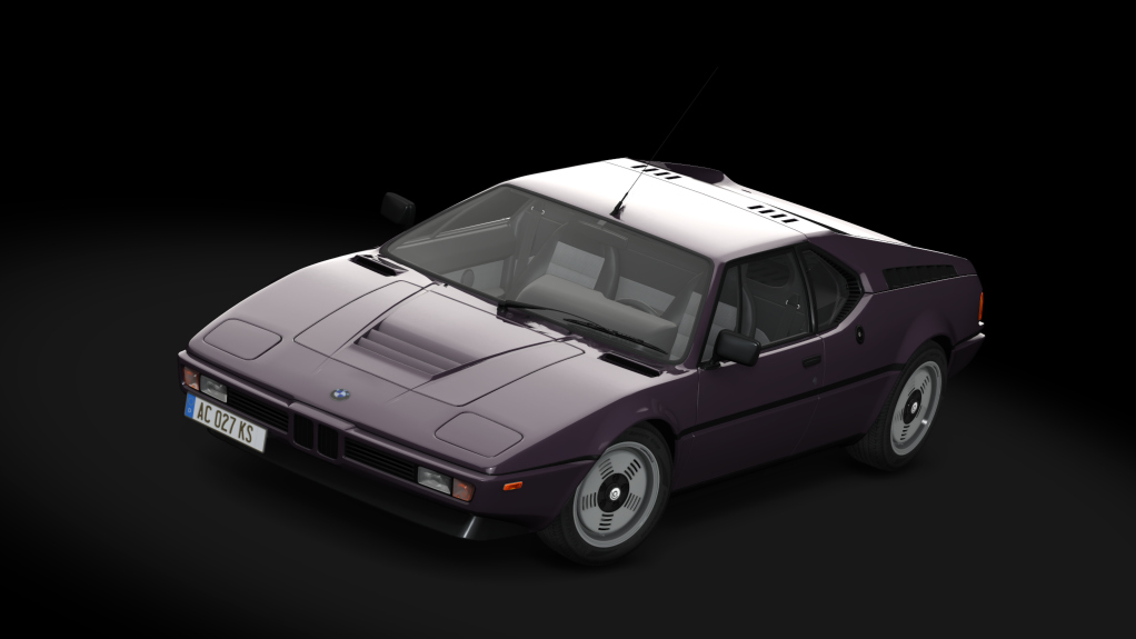 BMW E26 M1 '79, skin Macau_Blue_Metallic