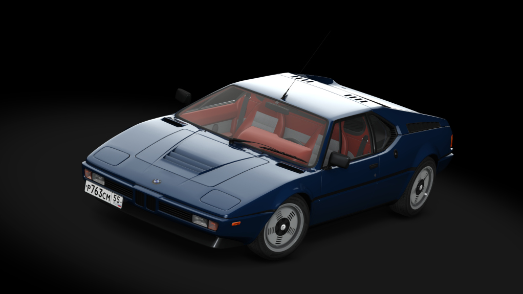 BMW E26 M1 '79, skin Midnight_Blue