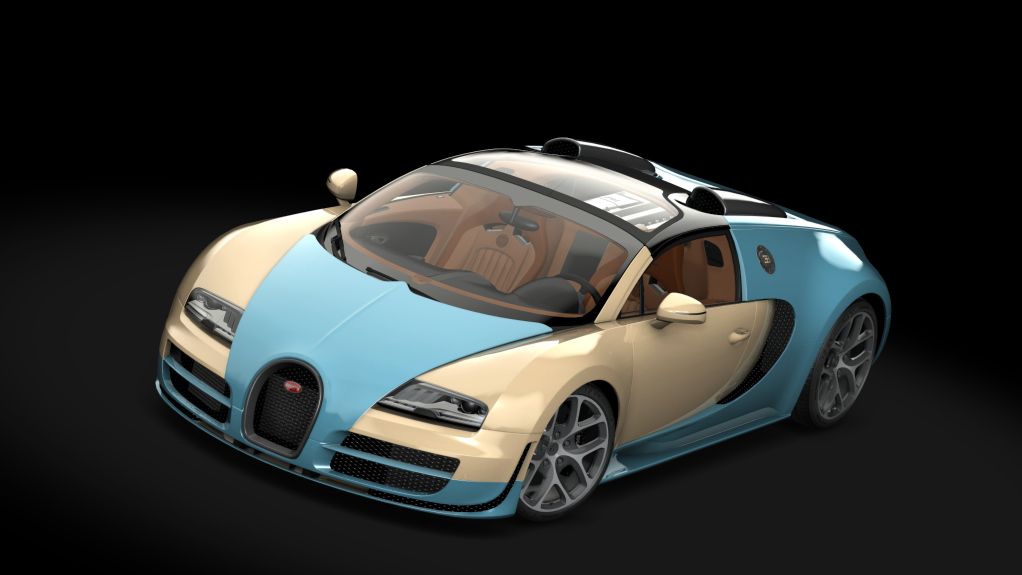 Bugatti Veyron 16.4 Grand Sport Vitesse '12, skin Chanmpane_Blue