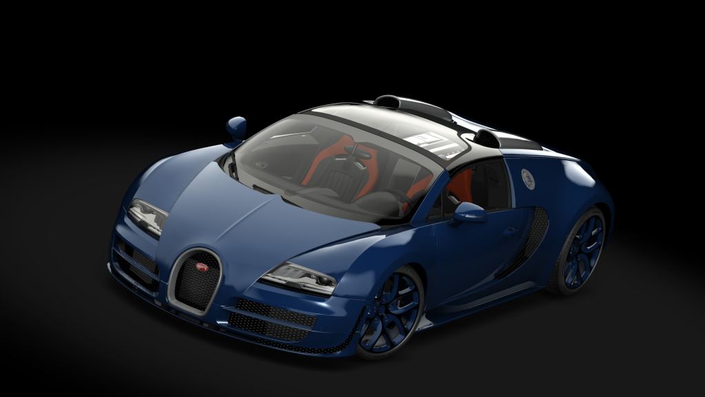 Bugatti Veyron 16.4 Grand Sport Vitesse '12, skin Dark_Blue