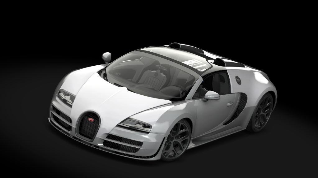 Bugatti Veyron 16.4 Grand Sport Vitesse '12, skin Silver