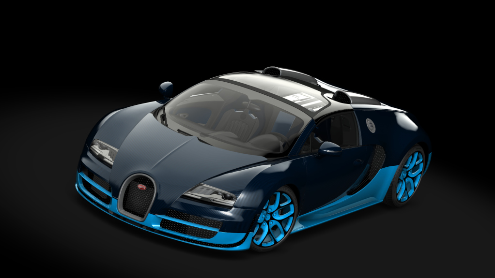 Bugatti Veyron 16.4 Grand Sport Vitesse '12, skin Vitesse_Blue