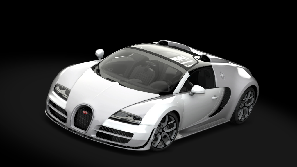 Bugatti Veyron 16.4 Grand Sport Vitesse '12, skin White