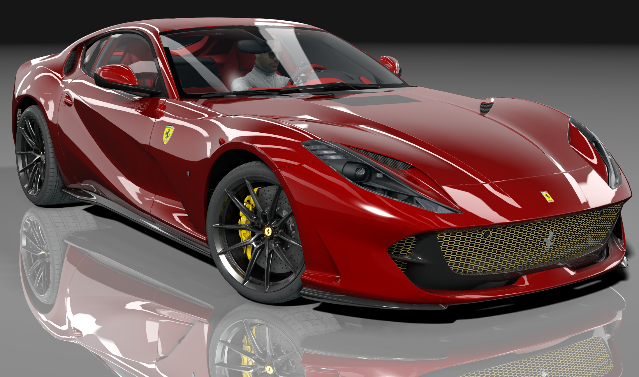 Ferrari 812 Superfast GT, skin 01_rosso