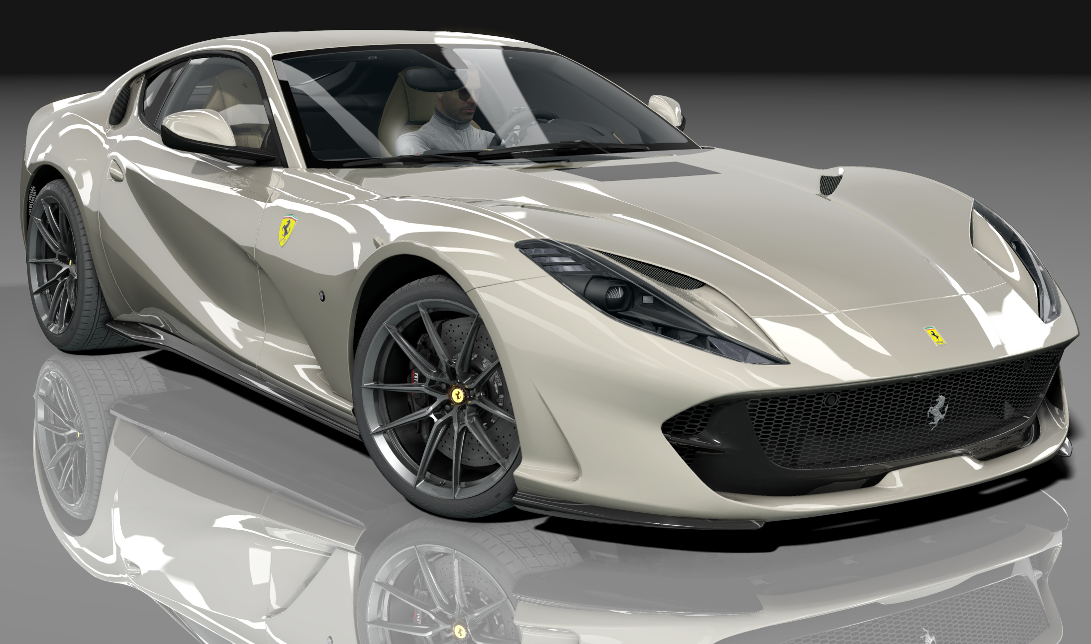 Ferrari 812 Superfast GT, skin 04_avorio