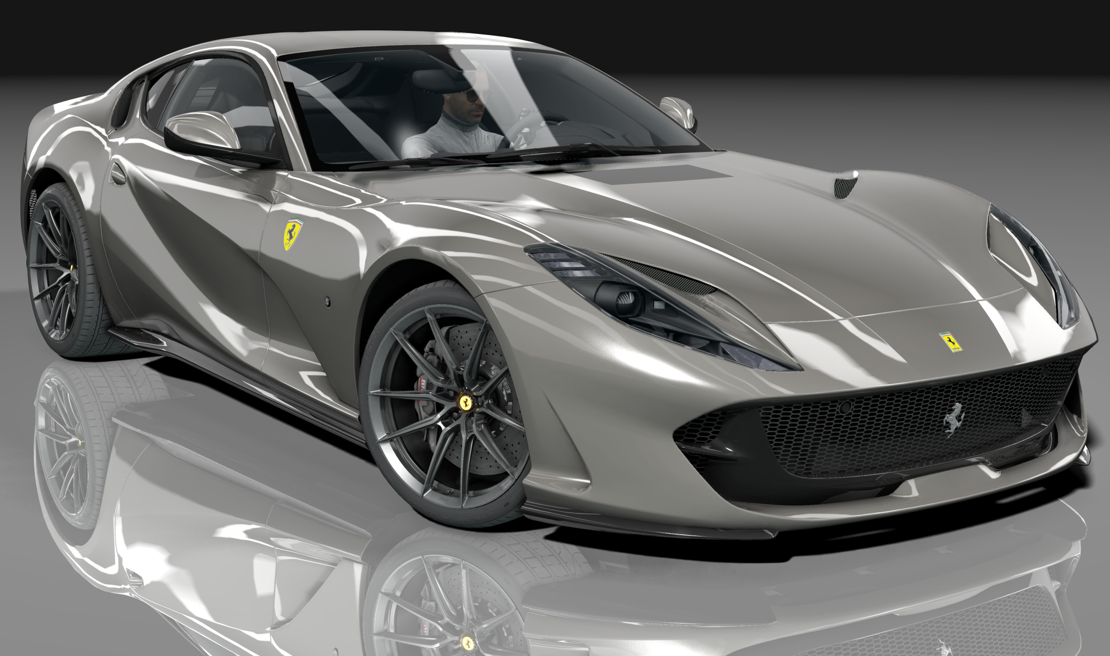 Ferrari 812 Superfast GT, skin 07_grigio_ferro