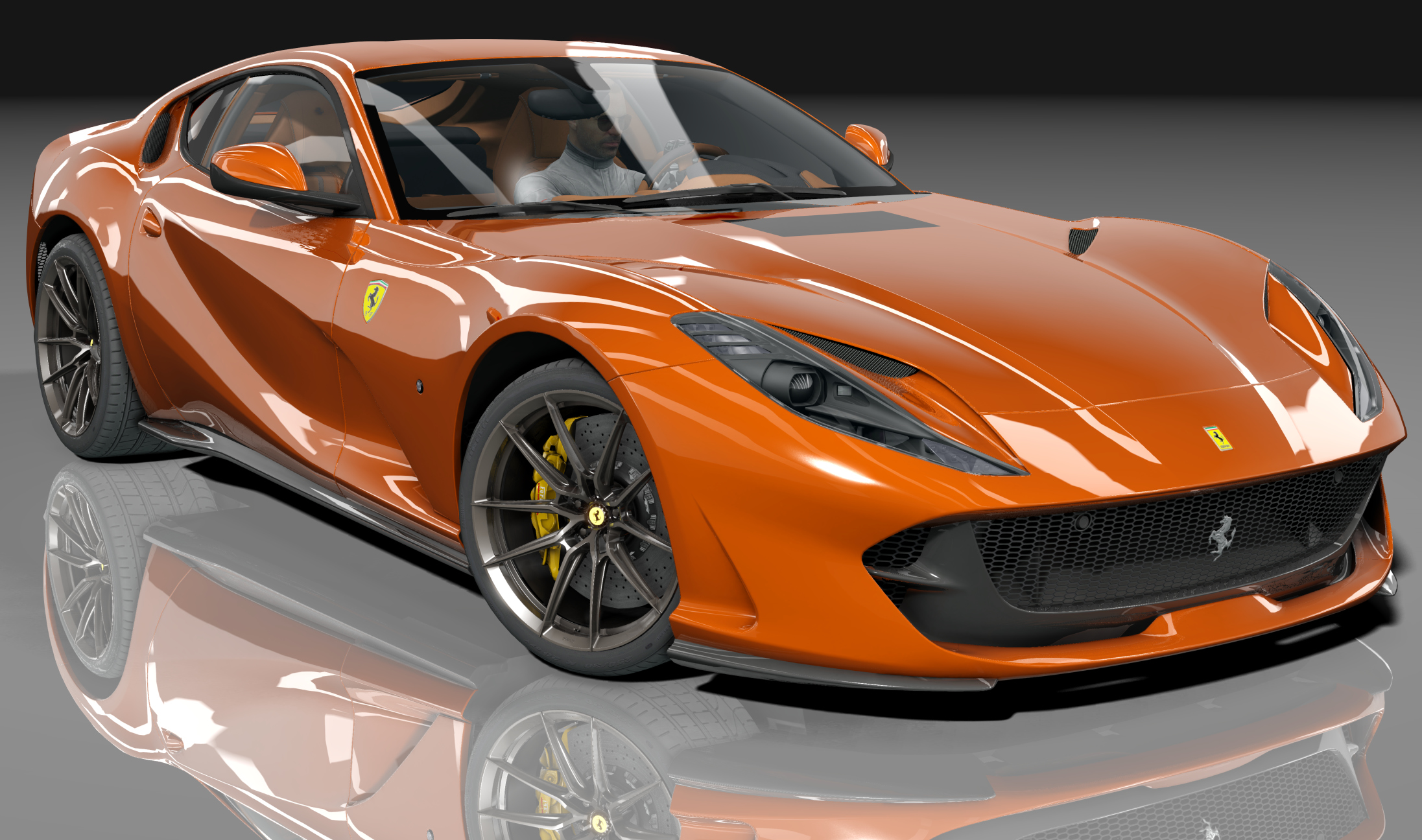 Ferrari 812 Superfast GT, skin 08_rosso_dino