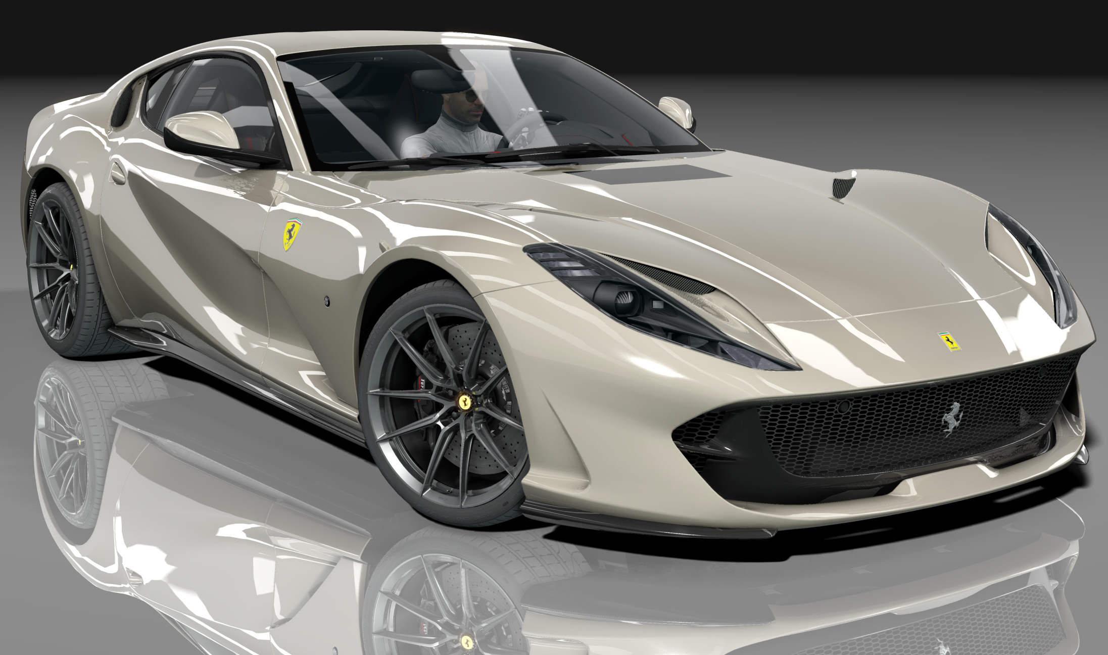 Ferrari 812 Superfast GT, skin 10_grigio_ingrid