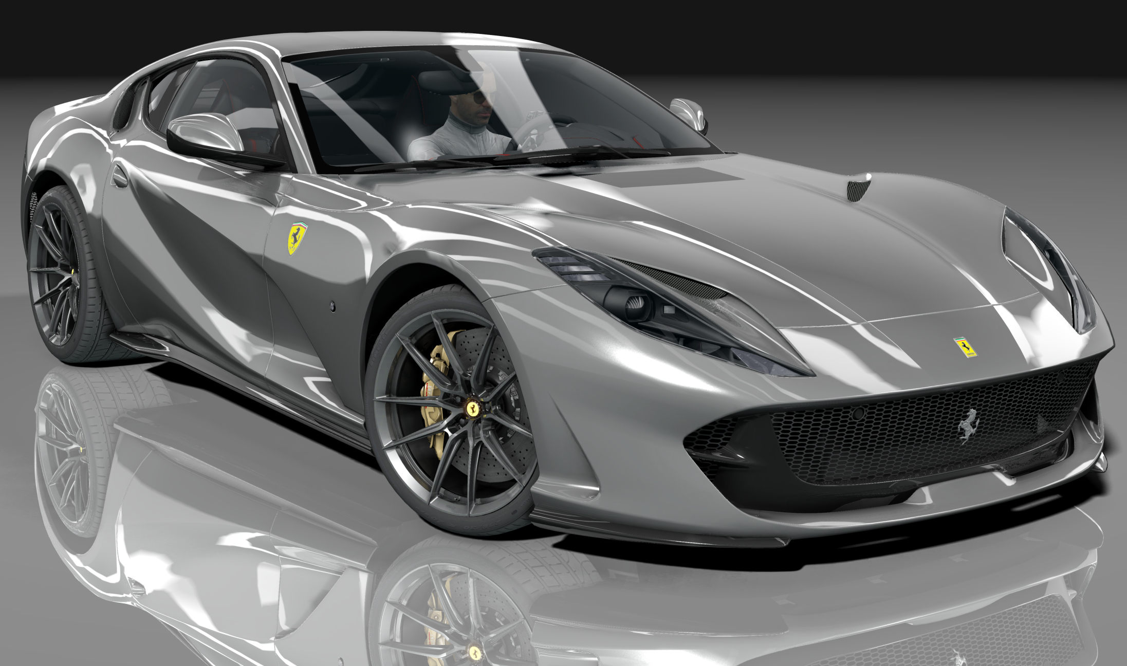 Ferrari 812 Superfast GT, skin 14_grigio_silverstone