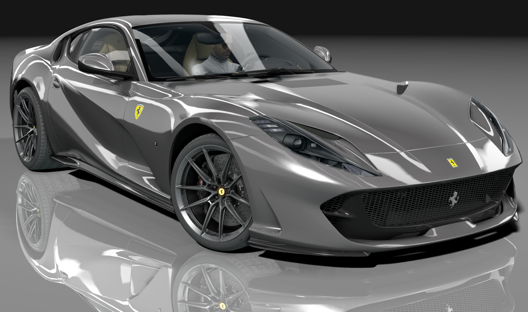 Ferrari 812 Superfast GT, skin 16_nero_daytona