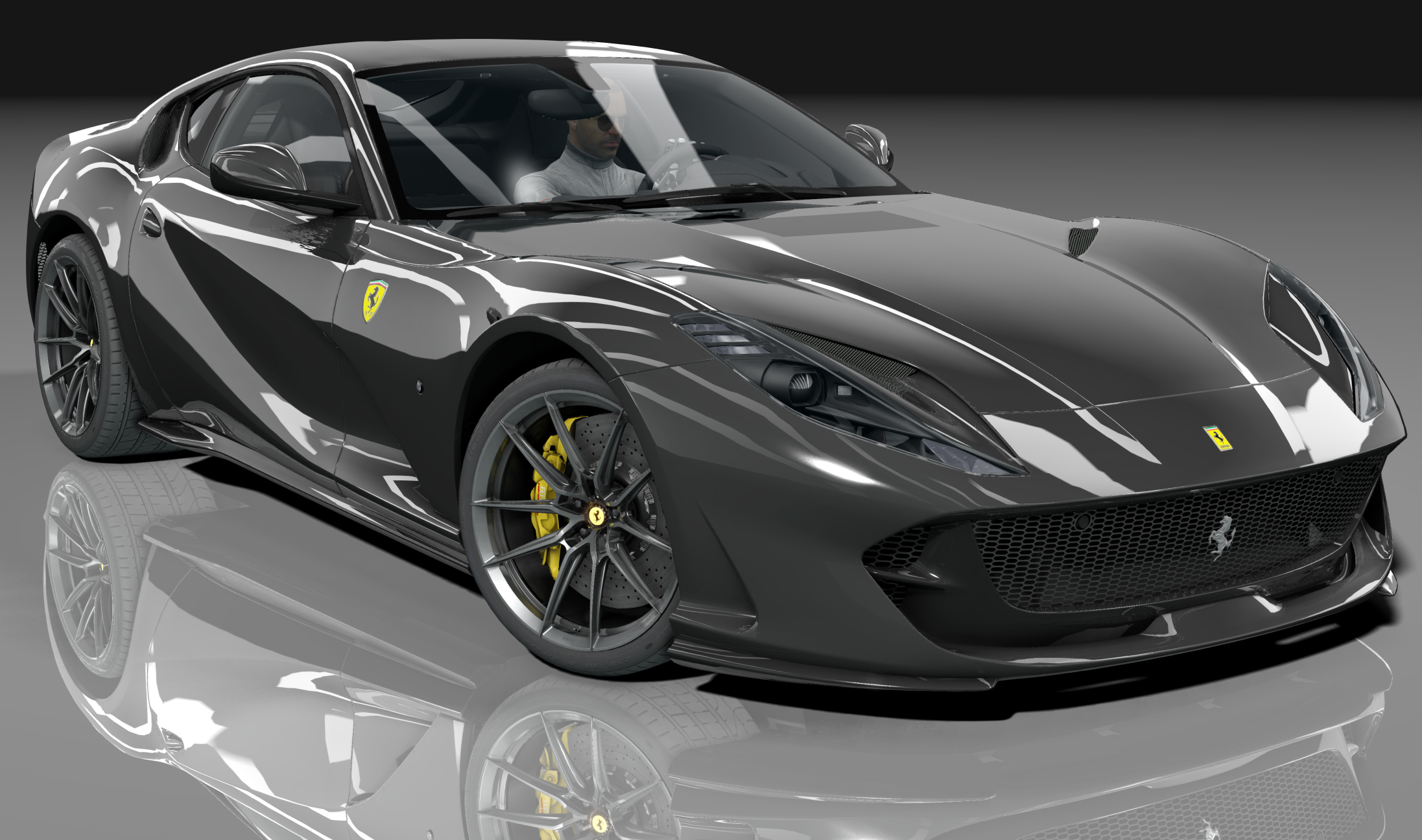 Ferrari 812 Superfast GT, skin 17_grigio_scuro