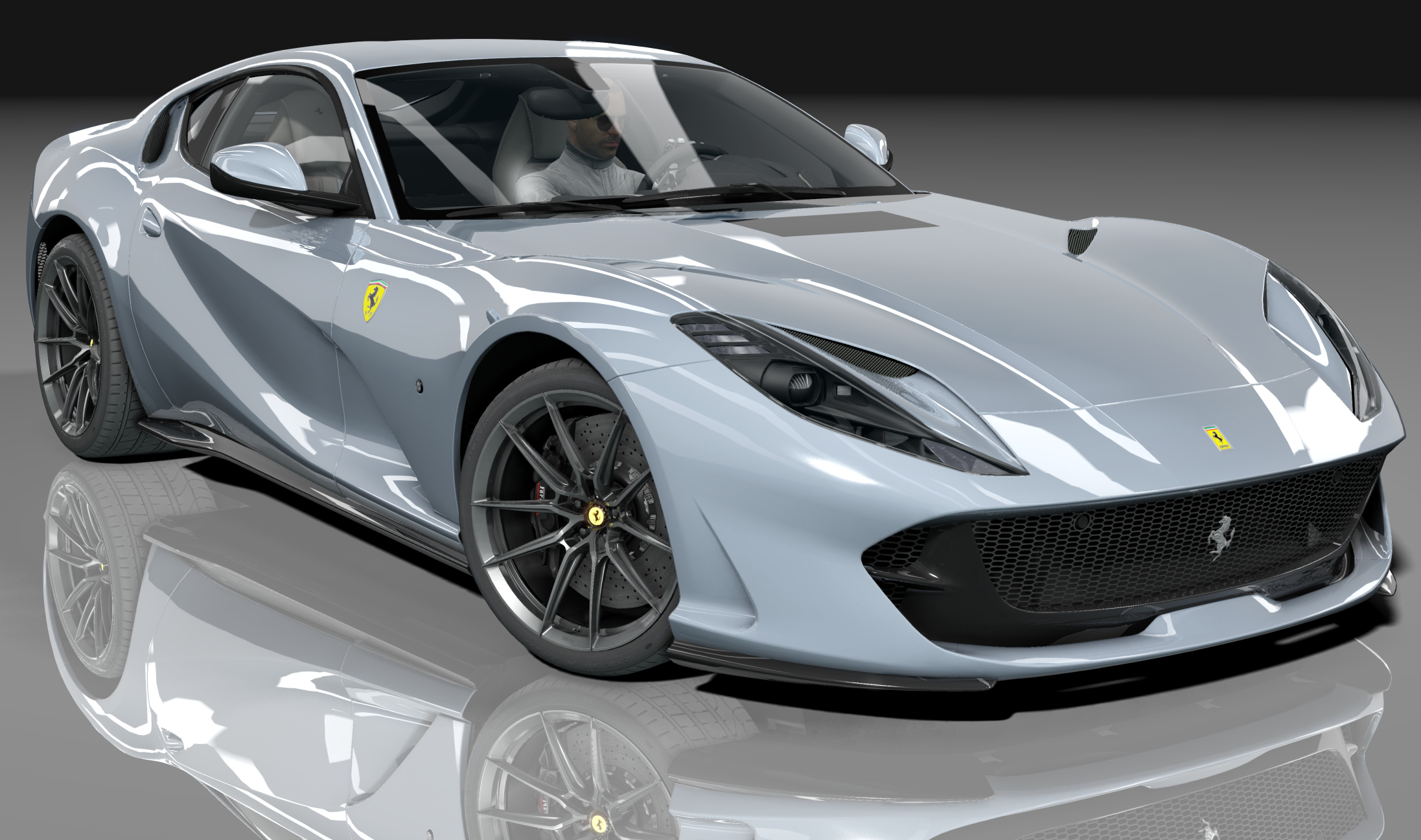 Ferrari 812 Superfast GT, skin 23_azzurro_california